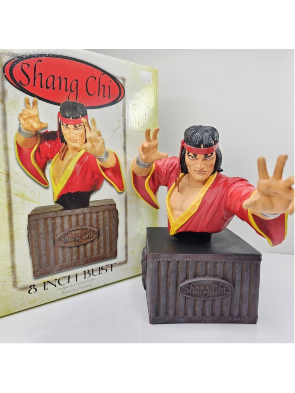 Marvel Shang-Chi 8" Bust Dynamic Forces 2003 Limited Edition #006/450 Box